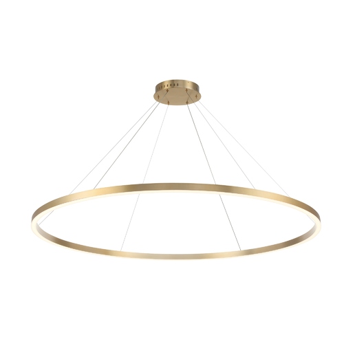 Eurofase Lighting Spunto 61-Inch LED Chandelier in Gold by Eurofase Lighting 31473-032