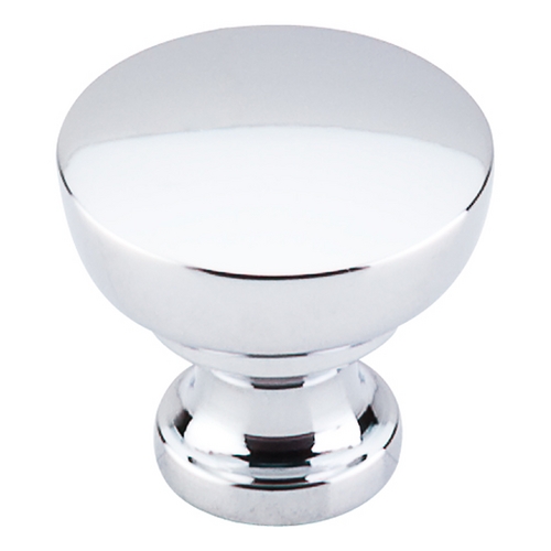 Top Knobs Hardware Modern Cabinet Knob in Polished Chrome Finish M1121