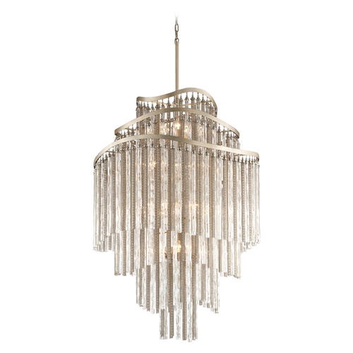 Corbett Lighting Corbett Lighting Chimera Tranquility Silver Leaf Pendant Light 176-718