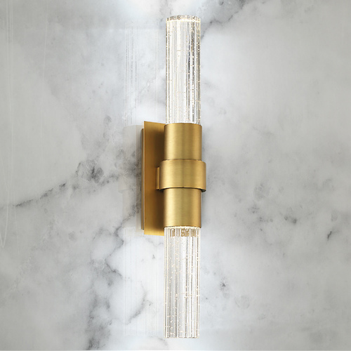 Ceres Aged Brass LED Sconce by Modern Forms