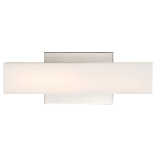 Jess Brushed Nickel LED Bathroom Light by Nuvo Lighting