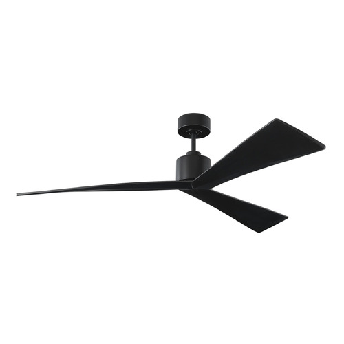 Adler 60-Inch Fan in Matte Black by Visual Comfort & Co Fans