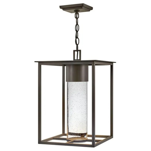 Coen LED Outdoor Hanging Lantern in Bronze by Hinkley Lighting