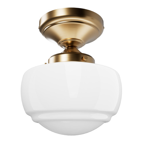 Hunter Fan Company Saddle Creek Alturas Gold Semi-Flushmount Light