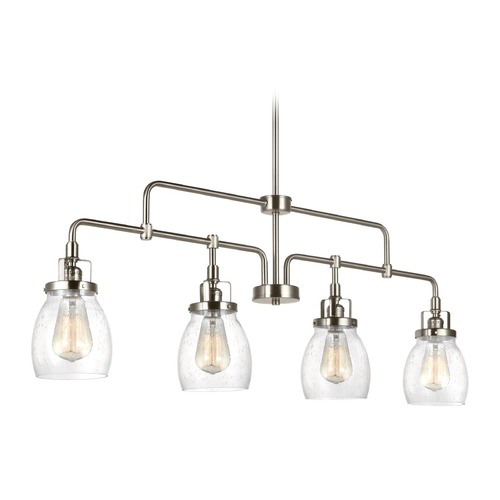 Belton Island Light in Brushed Nickel by Generation Lighting