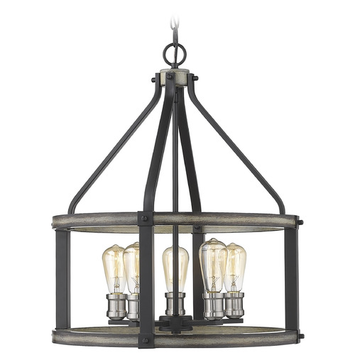 Kirkland Ashen Barnboard Pendant by Z-Lite