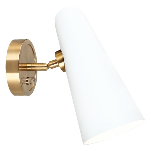 Blink White Sconce by Matteo Lighting