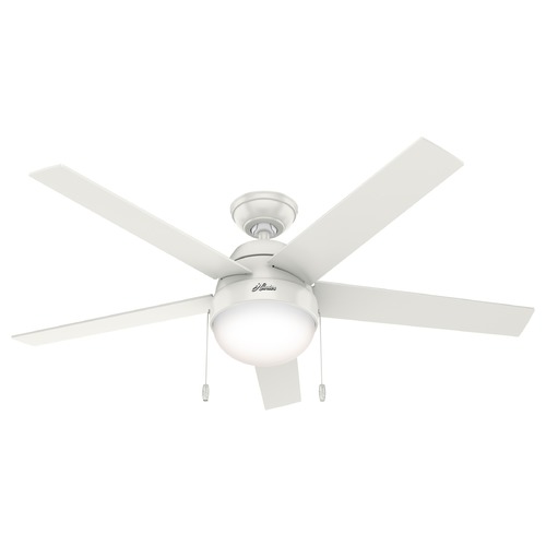 Hunter Fan Company 52-Inch Anslee Fan in Fresh White by Hunter Fan Company 50231