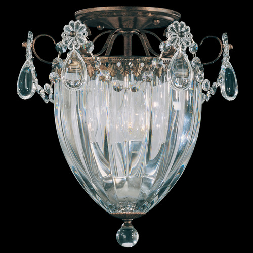 Bagatelle Heirloom Bronze Semi-Flush Mount Light by Schonbek Lighting