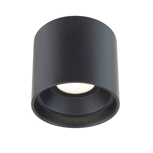 Modern Forms by WAC Lighting Squat Black LED Flush Mount by Modern Forms FM-W46205-35-BK