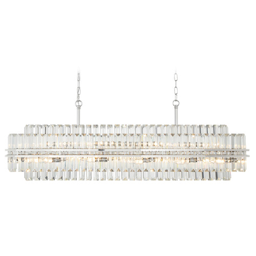 Crystorama Lighting Hayes Polished Nickel Island Light