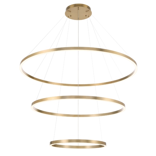 Spunto 61-Inch LED Chandelier in Gold by Eurofase Lighting