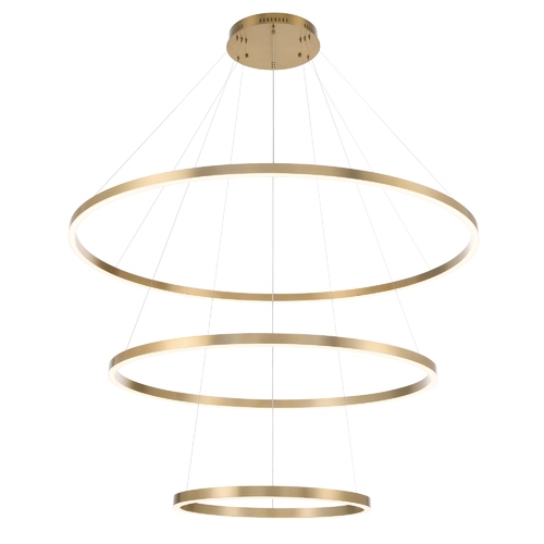 Eurofase Lighting Spunto 61-Inch LED Chandelier in Gold by Eurofase Lighting 31474-038