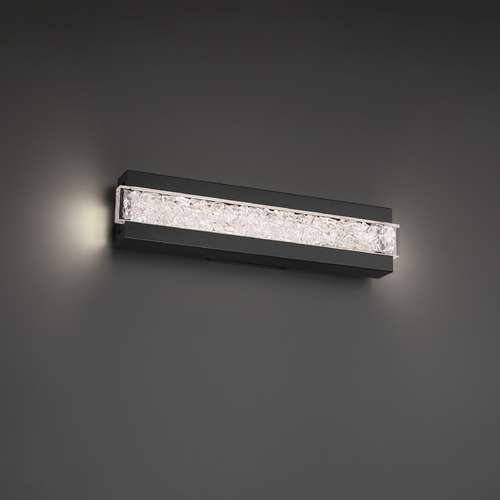 Modern Forms Posh Black LED Vertical Bathroom Light