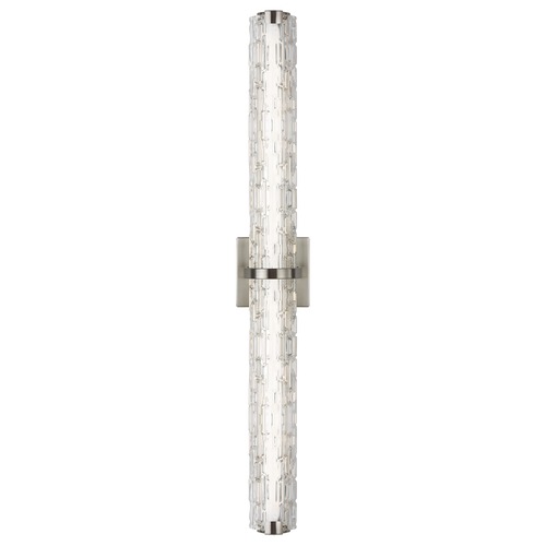 Generation Lighting Cutler Satin Nickel LED Vertical Bathroom Light WB1879SN-L1