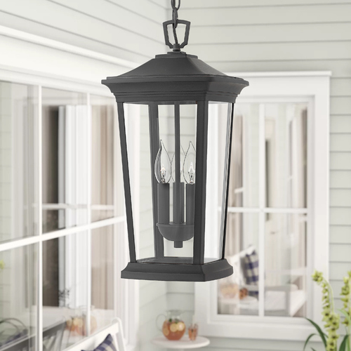 Hinkley Hinkley Bromley Museum Black LED Outdoor Hanging Light 2362MB-LL