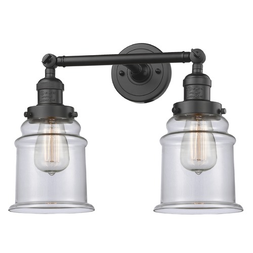 Innovations Lighting Innovations Lighting Canton Oil Rubbed Bronze Bathroom Light 208-OB-G182