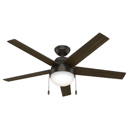 Hunter Fan Company 52-Inch Anslee Fan in Premier Bronze by Hunter Fan Company 50232