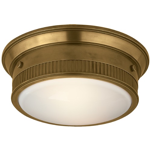Thomas OBrien Calliope Marine Flush Mount in Brass by Visual Comfort Signature