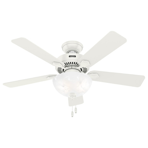 Hunter Fan Company Swanson Fresh White LED Ceiling Fan with Light