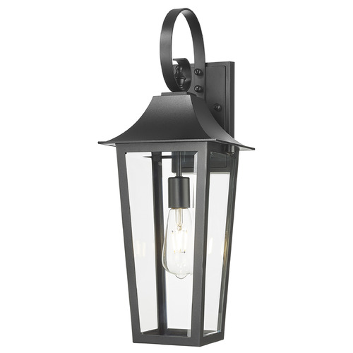 Z-Lite Gannon Black Outdoor Wall Light