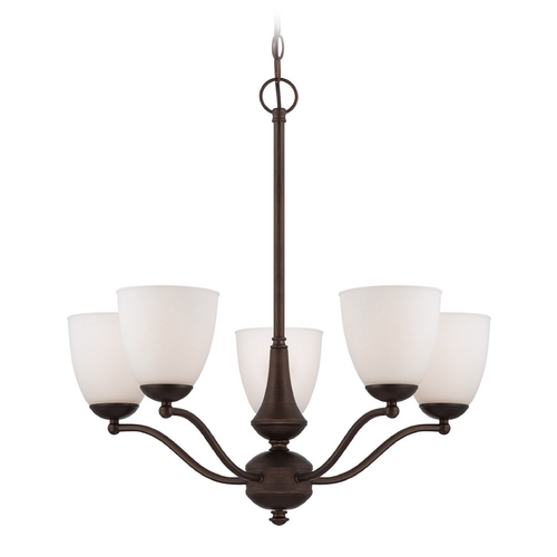Chandelier in Prairie Bronze by Nuvo Lighting