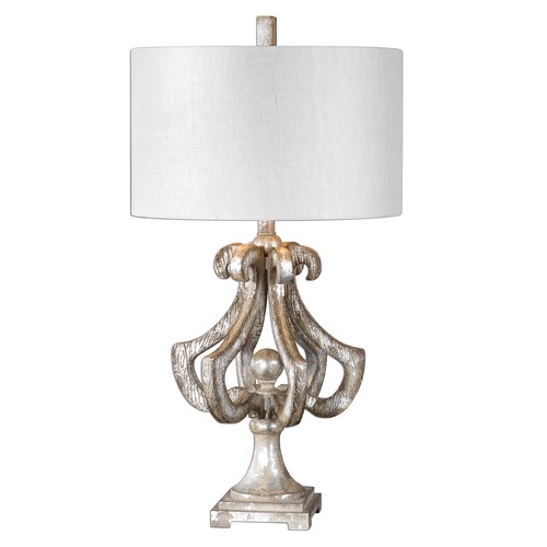 Uttermost Lighting Uttermost Vinadio Distressed Silver Table Lamp 27103-1