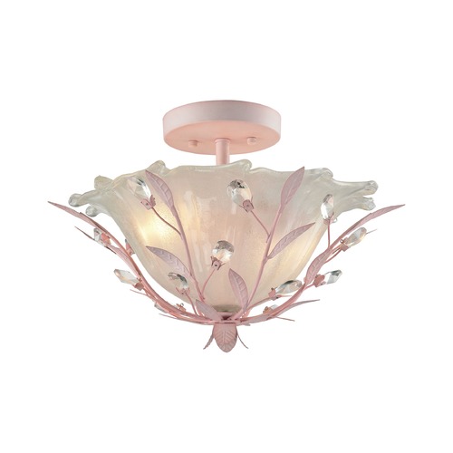 Elk Lighting Elk Lighting Circeo Light Pink Semi-Flushmount Light 18151/2