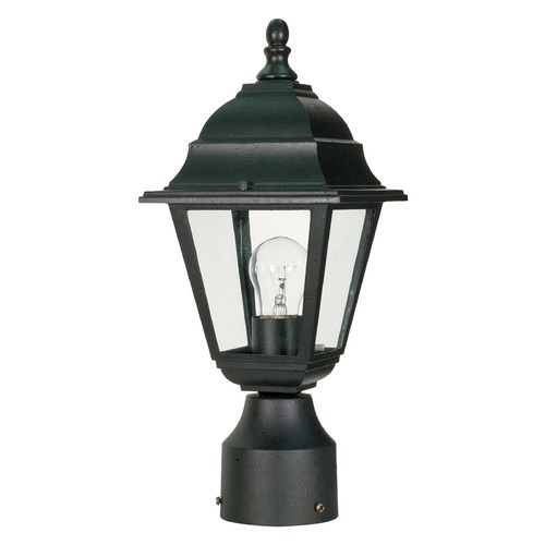 Briton Textured Black Post Light by Nuvo Lighting