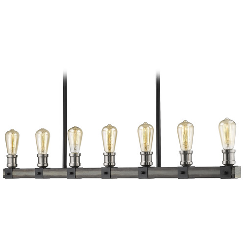 Kirkland Ashen Barnboard Linear Light by Z-Lite