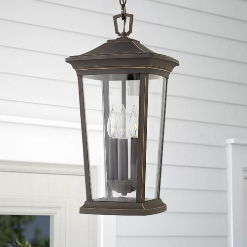 Hinkley Bromley 19-Inch Oil Rubbed Bronze LED Outdoor Hanging Light by Hinkley Lighting 2362OZ-LL