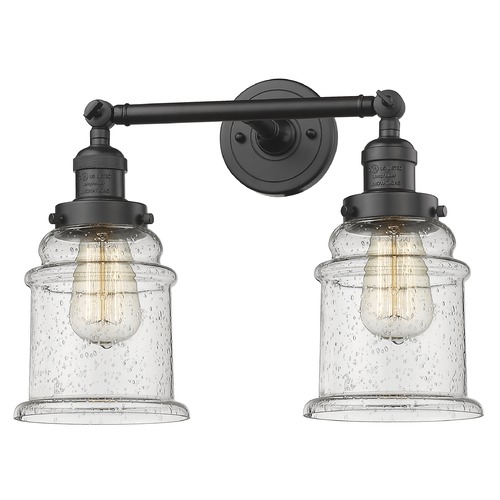 Canton Oil Rubbed Bronze Bathroom Light by Innovations Lighting