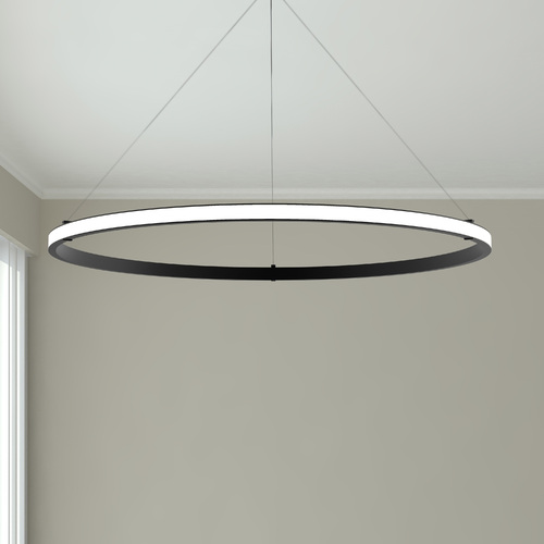 Eurofase Lighting Mucci Matte Black LED Pendant by Eurofase Lighting 38133-015