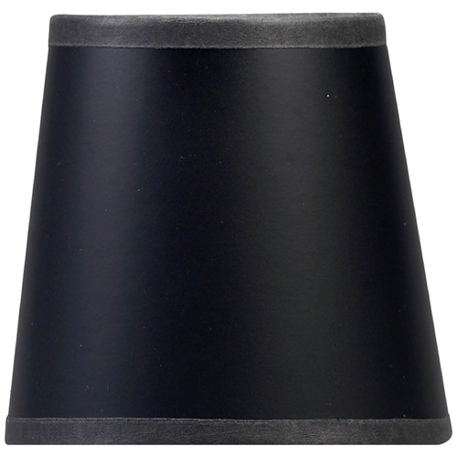E.F. Chapman Black Paper Candle Clip Shade by Visual Comfort Signature