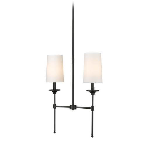 Emily Matte Black Linear Light by Z-Lite