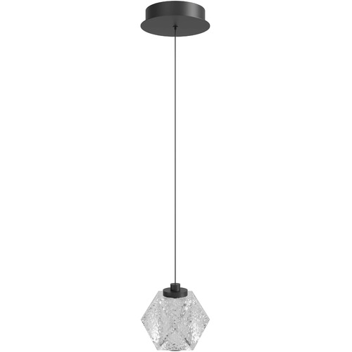 Beluga LED Mini Pendant in Black by Avenue Lighting