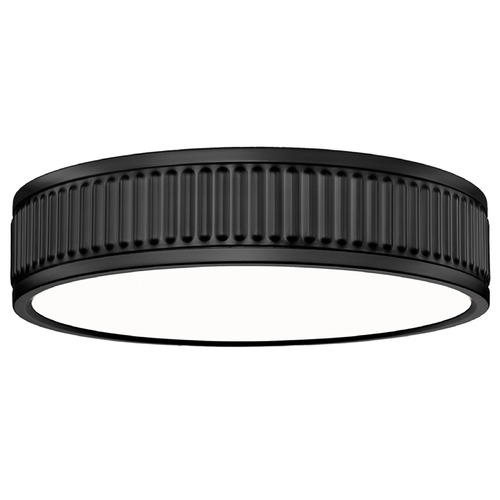 Z-Lite Stari Matte Black LED Flushmount Light