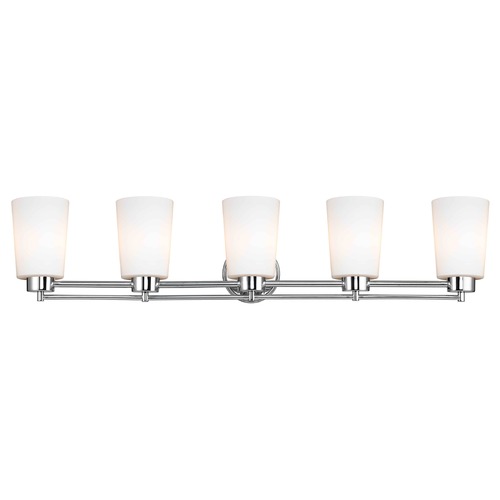 Design Classics Lighting Chrome Bathroom Light 706-26 GL1027