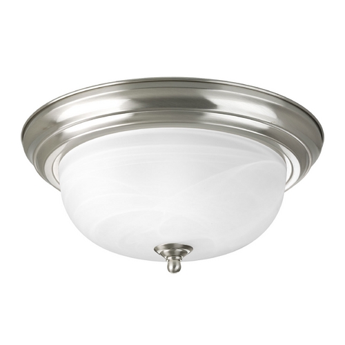 Progress Lighting 13.25-Inch Flush Mount in Brushed Nickel by Progress Lighting P3925-09