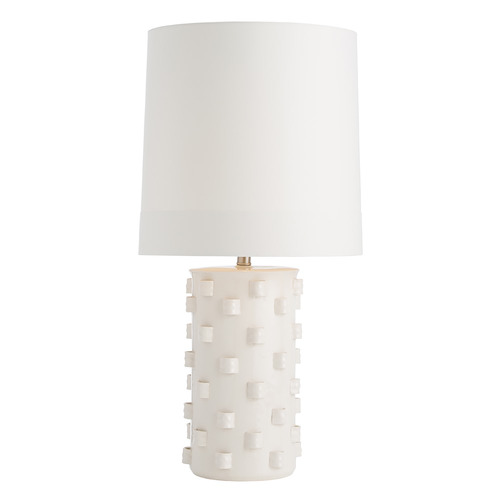 Robertson 31.5-Inch Table Lamp in Ivory Crackle by Arteriors Home