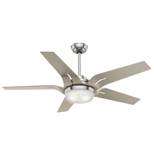 Correne 56-Inch LED Fan in Brushed Nickel by Casablanca Fan Company