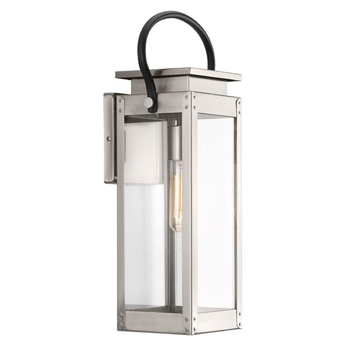 Union Square Stainless Steel Outdoor Wall Light by Progress Lighting