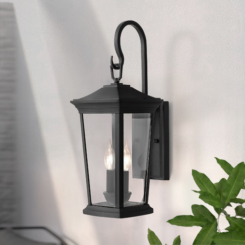 Bromley 20-Inch Museum Black LED Outdoor Wall Light by Hinkley Lighting