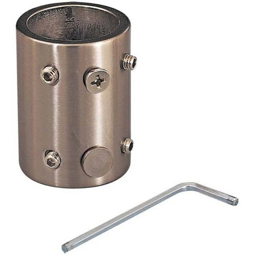 Downrod Coupler in Brushed Aluminum by Minka Aire