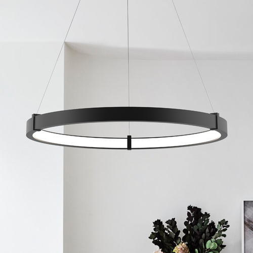 Mucci Matte Black LED Pendant by Eurofase Lighting