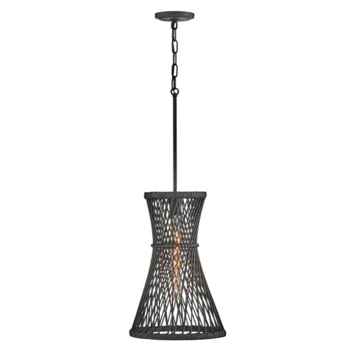 Twyla Medium Pendant in Black by Hinkley Lighting