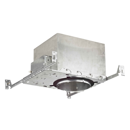 6-Inch New Construction E26 Recessed Can Light IC & Airtight Flat Ceiling