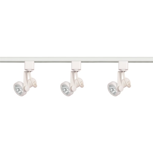 4-Foot White Track Light Kit by Nuvo Lighting