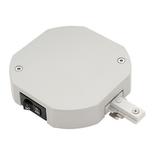 Brushed Nickel Rail, Cable, Track Accessory by WAC Lighting