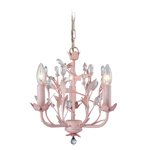 Elk Lighting Elk Lighting Circeo Light Pink Mini-Chandelier 18152/3